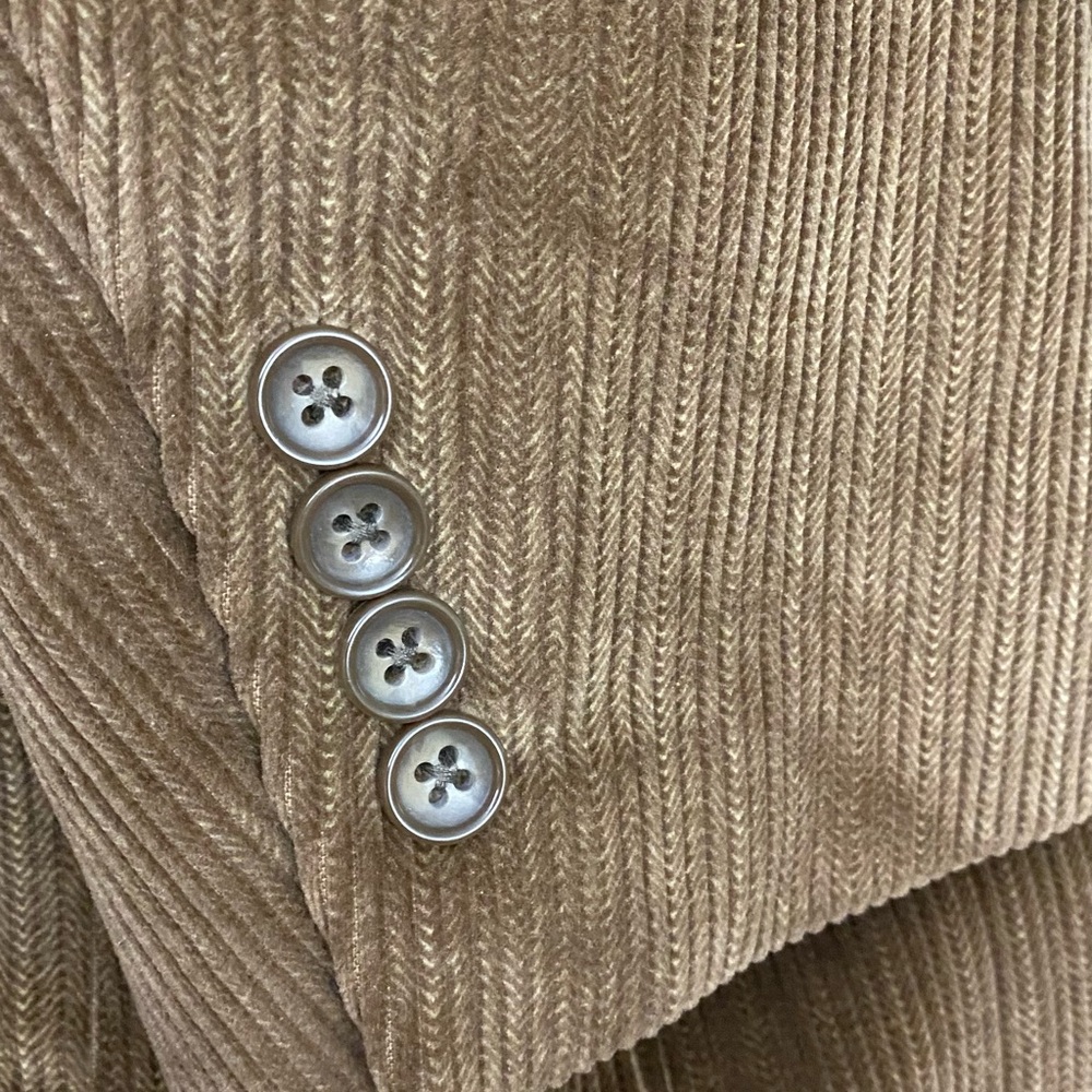 NWOT Dockers Corduroy Men's Tan Brown Blazer - Picture 12 of 15